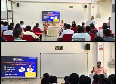 Inspiring Guest Lecture at DES’s NMITD