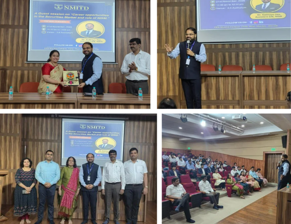 Guest Session on Career Opportunities in the Securities Market and the Role of NISM