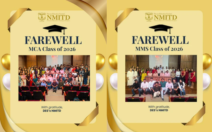 Farewell to the MCA & MMS Batch of 2024–2026